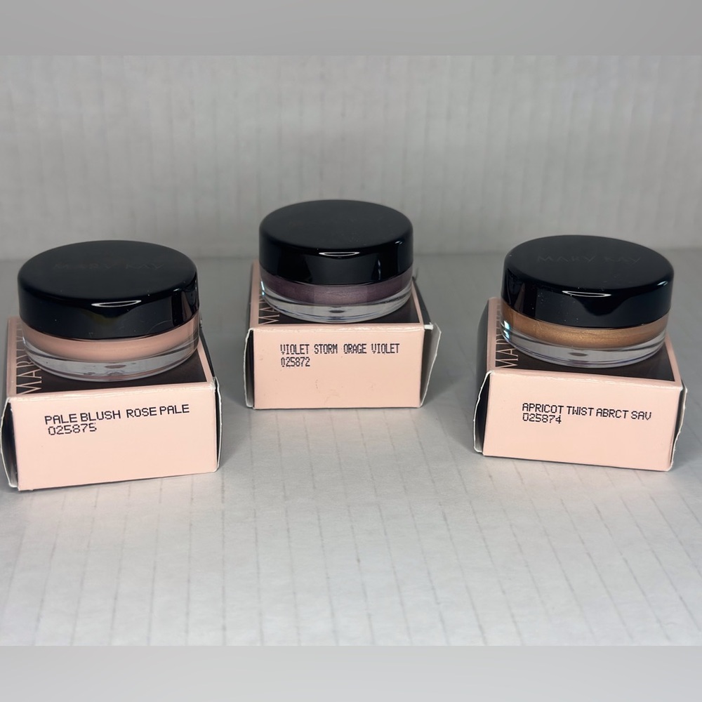 Mary Kay set of 3 crème eye colors
